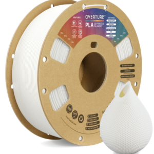 Overture PLA White 3D Printer Filament 1.75mm  / 1 kg